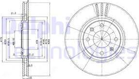 Delphi BG2690 - Discofreno www.autoricambit.com