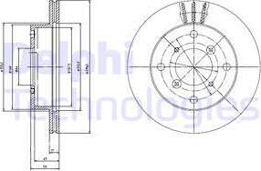 Delphi BG2645 - Discofreno www.autoricambit.com