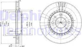 Delphi BG2619 - Discofreno www.autoricambit.com