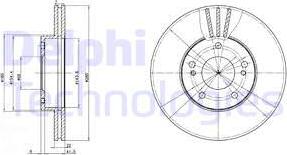 Delphi BG2682 - Discofreno www.autoricambit.com