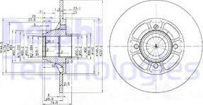 Delphi BG2638 - Discofreno www.autoricambit.com