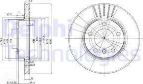 Delphi BG2623C - Discofreno www.autoricambit.com