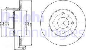 Delphi BG2312 - Discofreno www.autoricambit.com