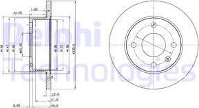 Delphi BG2375 - Discofreno www.autoricambit.com