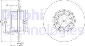 Delphi BG2259 - Discofreno www.autoricambit.com