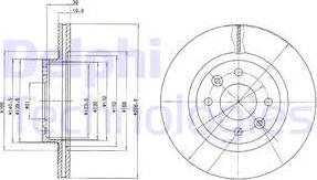 Delphi BG2283 - Discofreno www.autoricambit.com