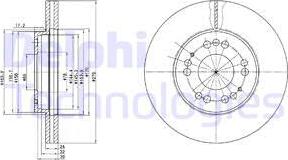 Delphi BG2765 - Discofreno www.autoricambit.com