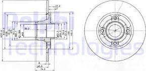 Delphi BG2702 - Discofreno www.autoricambit.com