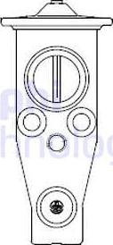 Delphi CB1017V - Valvola ad espansione, Climatizzatore www.autoricambit.com