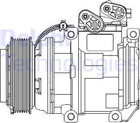 Delphi CS20494 - Compressore, Climatizzatore www.autoricambit.com