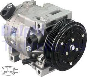 Delphi CS20402 - Compressore, Climatizzatore www.autoricambit.com