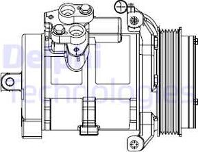 Delphi CS20528 - Compressore, Climatizzatore www.autoricambit.com