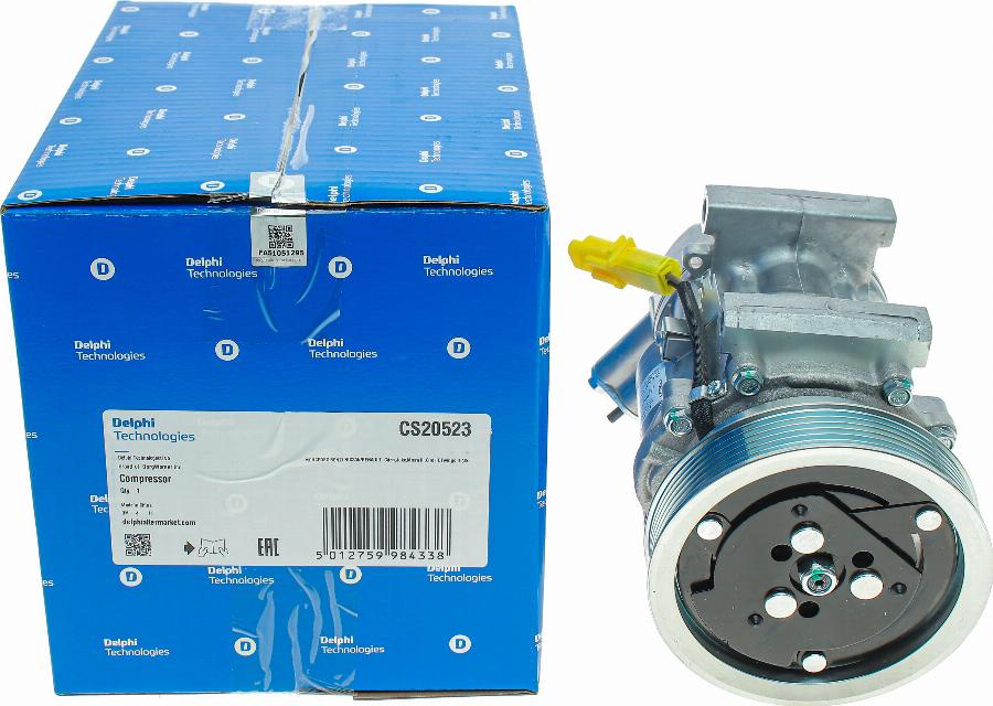 Delphi CS20523 - Compressore, Climatizzatore www.autoricambit.com