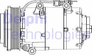 Delphi CS20358 - Compressore, Climatizzatore www.autoricambit.com