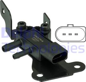 Delphi DPS00005 - Sensore, Pressione gas scarico www.autoricambit.com