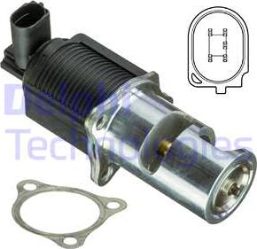 Delphi EG10405-15B1 - Valvola ricircolo gas scarico-EGR www.autoricambit.com