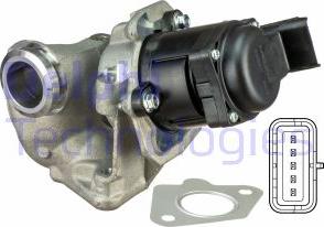 Delphi EG10401-15B1 - Valvola ricircolo gas scarico-EGR www.autoricambit.com