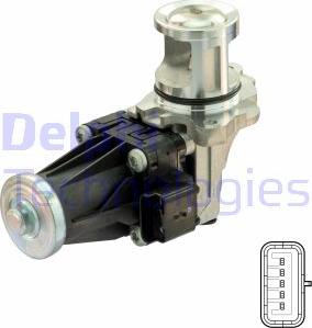 Delphi EG10585-12B1 - Valvola ricircolo gas scarico-EGR www.autoricambit.com