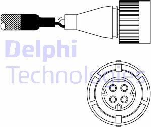 Delphi ES10986-12B1 - Sonda lambda www.autoricambit.com