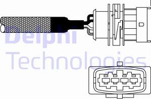 Delphi ES10982-12B1 - Sonda lambda www.autoricambit.com