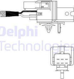 Delphi ES10925 - Sonda lambda www.autoricambit.com