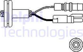 Delphi ES10258-12B1 - Sonda lambda www.autoricambit.com