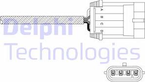 Delphi ES11055-12B1 - Sonda lambda www.autoricambit.com