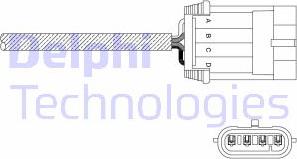 Delphi ES11050-12B1 - Sonda lambda www.autoricambit.com