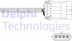 Delphi ES11053-12B1 - Sonda lambda www.autoricambit.com