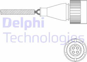 Delphi ES11057-12B1 - Sonda lambda www.autoricambit.com