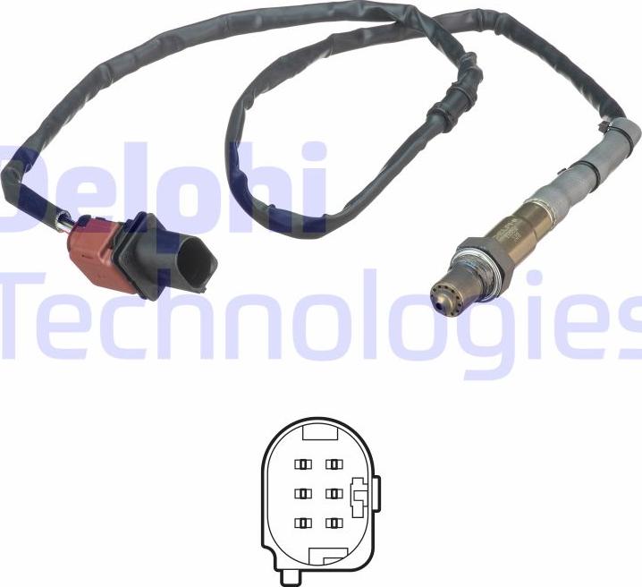 Delphi ES20556-12B1 - Sonda lambda www.autoricambit.com