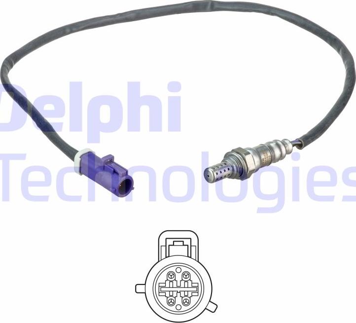 Delphi ES20508-12B1 - Sonda lambda www.autoricambit.com