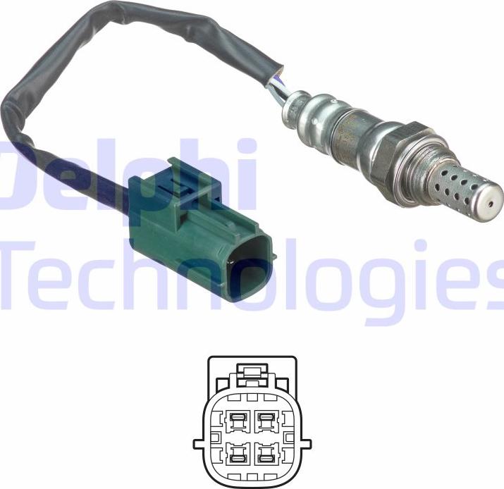 Delphi ES20643-12B1 - Sonda lambda www.autoricambit.com