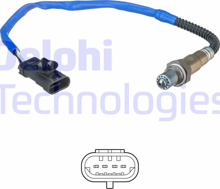 Delphi ES20656-12B1 - Sonda lambda www.autoricambit.com