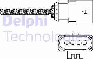 Delphi ES20303-12B1 - Sonda lambda www.autoricambit.com