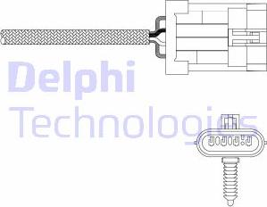 Delphi ES20335-12B1 - Sonda lambda www.autoricambit.com