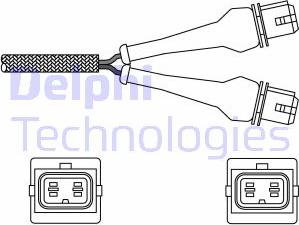 Delphi ES20244-12B1 - Sonda lambda www.autoricambit.com