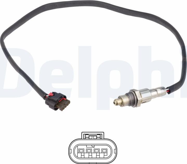 Delphi ES21411-12B1 - Sonda lambda www.autoricambit.com