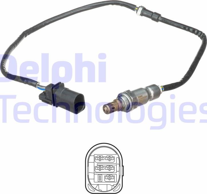 Delphi ES21091-12B1 - Sonda lambda www.autoricambit.com