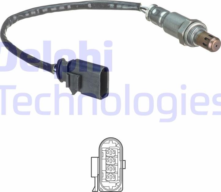 Delphi ES21097-12B1 - Sonda lambda www.autoricambit.com