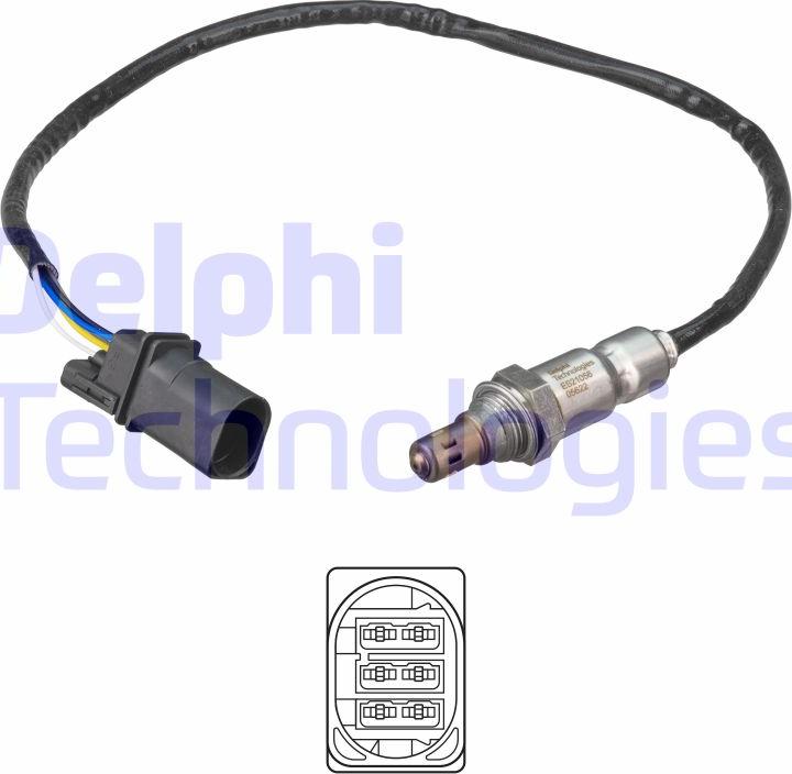 Delphi ES21056-12B1 - Sonda lambda www.autoricambit.com