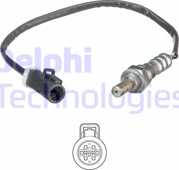 Delphi ES21085-12B1 - Sonda lambda www.autoricambit.com