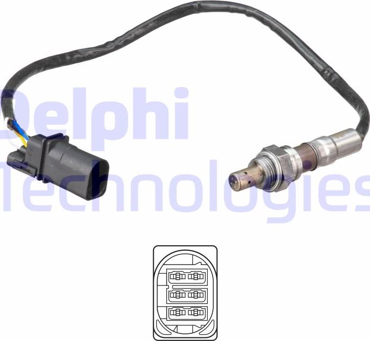 Delphi ES21149-12B1 - Sonda lambda www.autoricambit.com