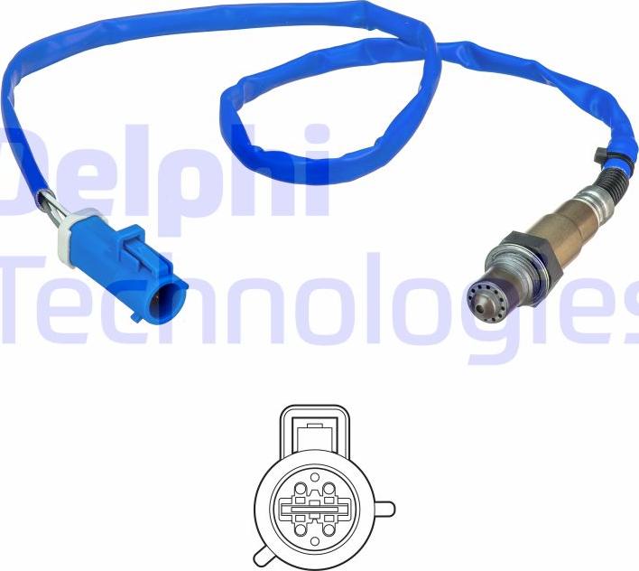 Delphi ES21152-12B1 - Sonda lambda www.autoricambit.com