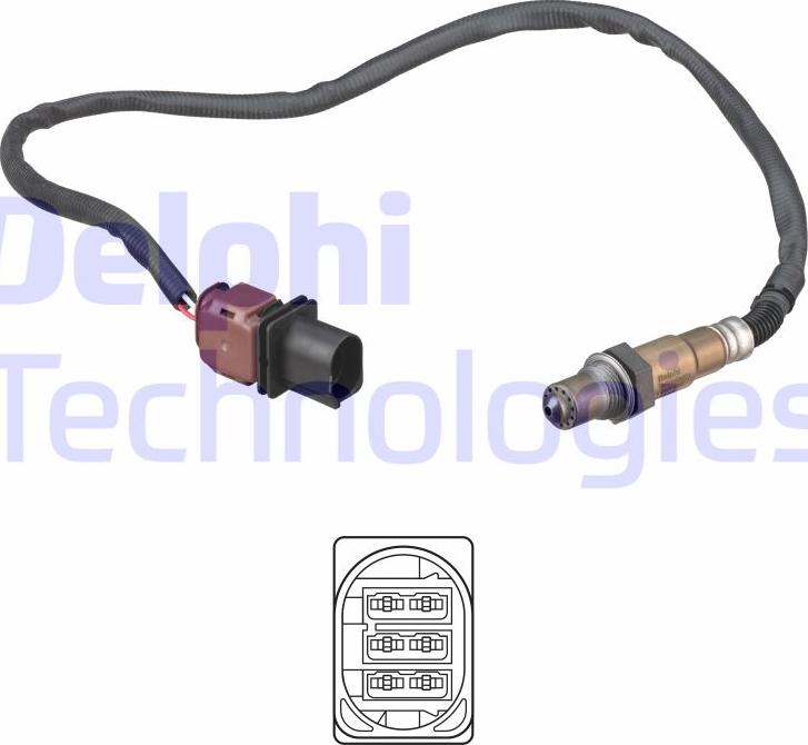 Delphi ES21165-12B1 - Sonda lambda www.autoricambit.com