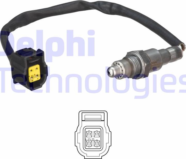 Delphi ES21119-12B1 - Sonda lambda www.autoricambit.com