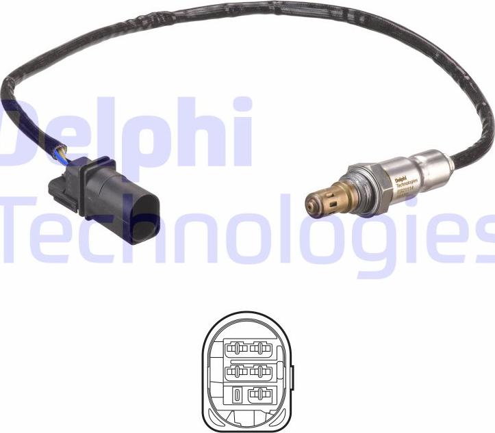 Delphi ES21114-12B1 - Sonda lambda www.autoricambit.com