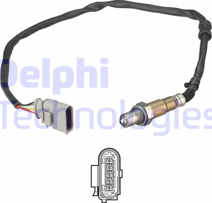 Delphi ES21181-12B1 - Sonda lambda www.autoricambit.com