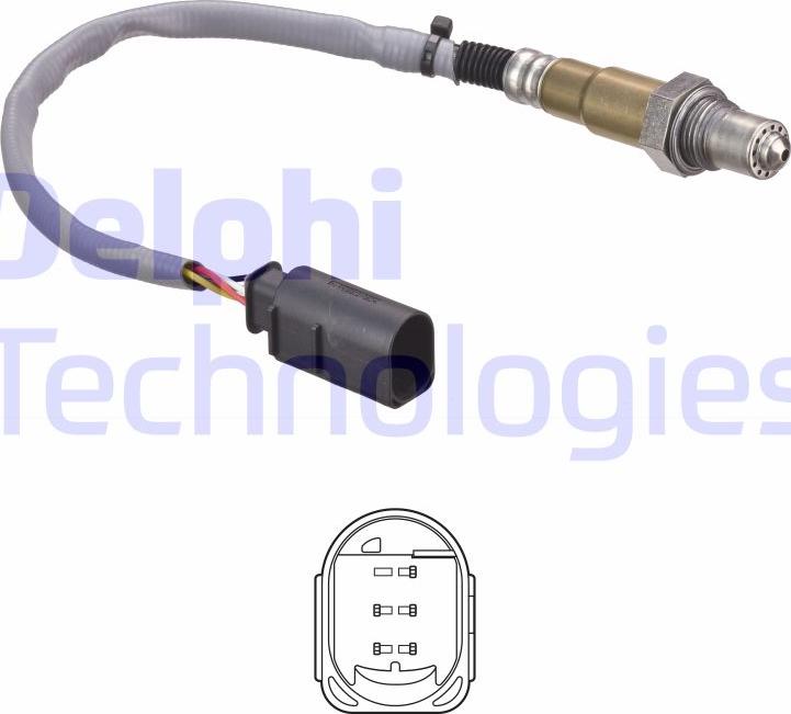 Delphi ES21133-12B1 - Sonda lambda www.autoricambit.com