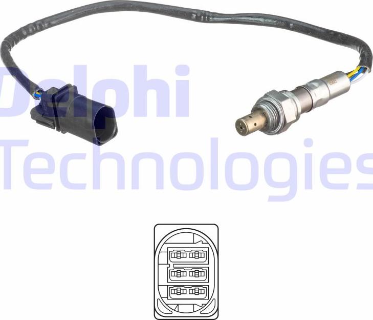 Delphi ES21132-12B1 - Sonda lambda www.autoricambit.com